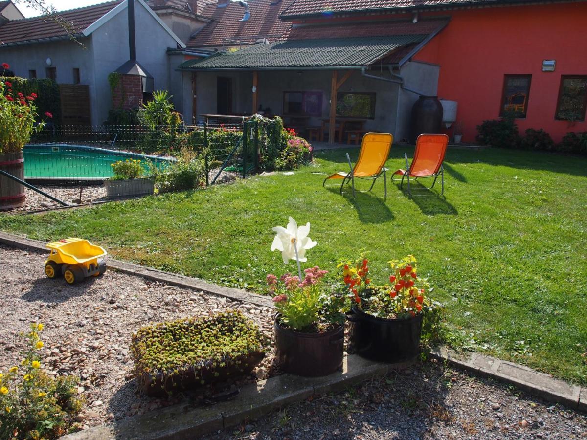Penzion a restaurace U Hroznu Velké Bílovice Esterno foto